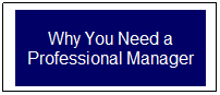 Why You need a Professional Manager