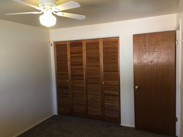 Second bedroom also has a large closet