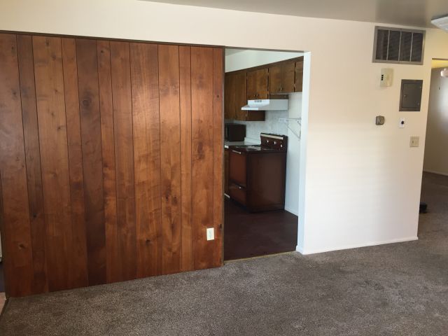 Living Room and entry to kitchen