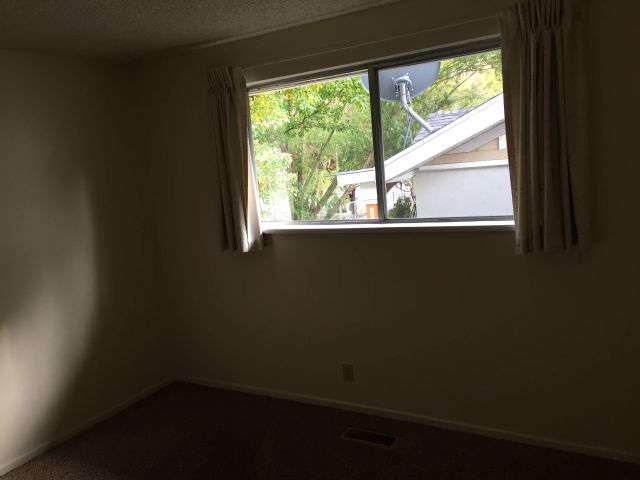 Second bedroom has a large closet & window