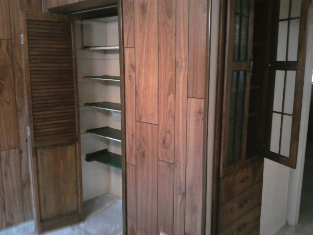 Medallion Apt. #2 Pantry & china cabinet with glass doors