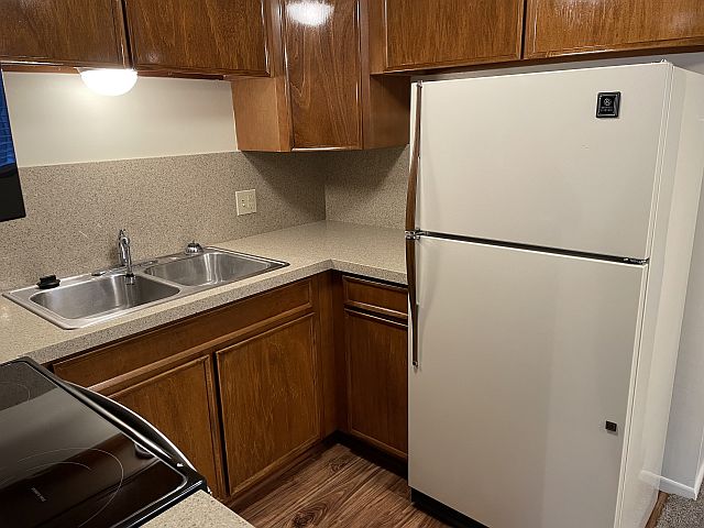 Remodeled kitchen